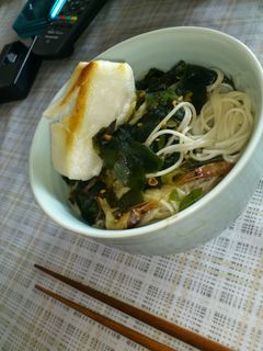 海鮮風にゅうめんwith餅-レシピのメイン写真