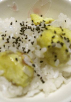 あっさり味の栗おこわ♡-レシピのメイン写真