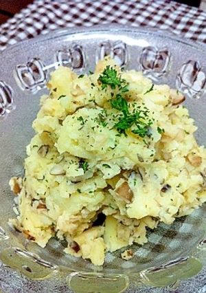 きのこのポテトサラダ-レシピのメイン写真