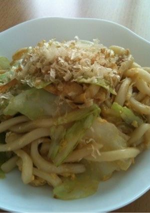簡単！手抜きなパッパッと焼うどん。-レシピのメイン写真