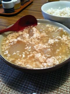 冬瓜の鶏そぼろあんかけ-レシピのメイン写真