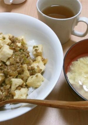【823*】ご飯がすすむ☆麻婆丼-レシピのメイン写真
