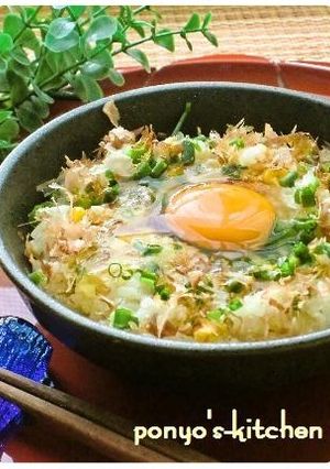 ぷちぷちコーン❤洋風タマゴかけご飯-レシピのメイン写真