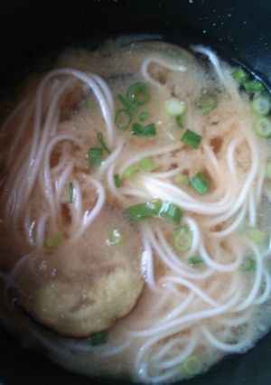 素麺のお味噌汁♪-レシピのメイン写真