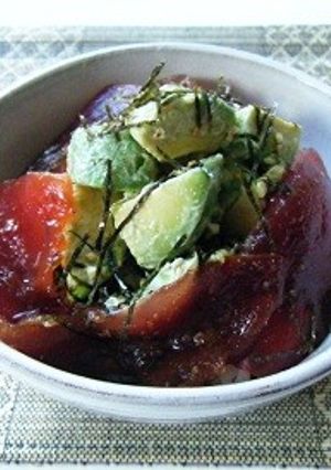 アボカドの漬けマグロ丼-レシピのメイン写真
