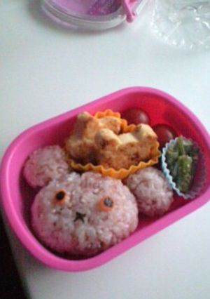 簡単☆こぐまちゃんのおにぎり〈キャラ弁〉-レシピのメイン写真