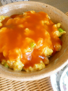 海老玉✿甘酢餡かけ丼-レシピのメイン写真