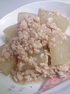 大根の鶏そぼろ煮-レシピのメイン写真
