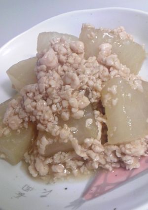 大根の鶏そぼろ煮-レシピのメイン写真
