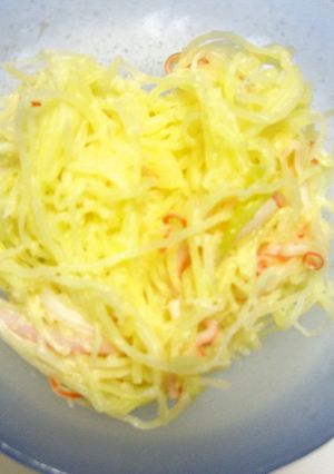 簡単　そうめん瓜の絶品サラダ-レシピのメイン写真