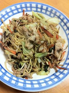 ニンニク大葉醤油で野菜たっぷり焼きそば-レシピのメイン写真