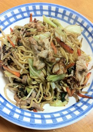 ニンニク大葉醤油で野菜たっぷり焼きそば-レシピのメイン写真