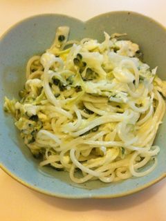 ゴーヤと玉ねぎのそうめんサラダ-レシピのメイン写真