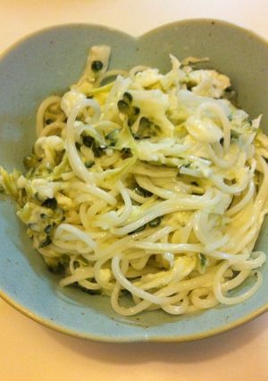 ゴーヤと玉ねぎのそうめんサラダ-レシピのメイン写真