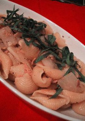 大根とツナのパスタ-レシピのメイン写真