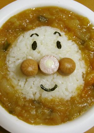 超簡単 アンパンマン デコ カレー☆-レシピのメイン写真