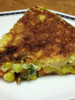 野菜たっぷり豆腐入りオムレツ風-レシピのメイン写真