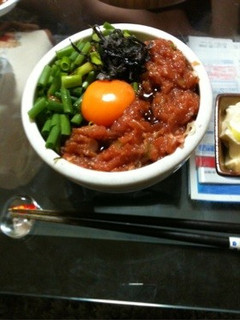 盛り盛りネギと漬けタタキ丼!-レシピのメイン写真