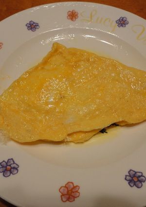 ぶきっちょさんのチーズオムレツ-レシピのメイン写真