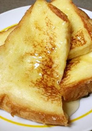 朝寝坊ができる！フレンチトースト♪-レシピのメイン写真