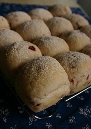 ヨーグルトちぎりパン♪クランベリー入り-レシピのメイン写真