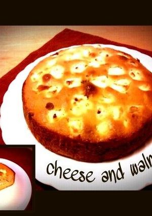 チーズと胡桃のバターケーキ-レシピのメイン写真