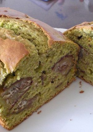 ♡抹茶のパウンドケーキ渋皮煮入り♡-レシピのメイン写真