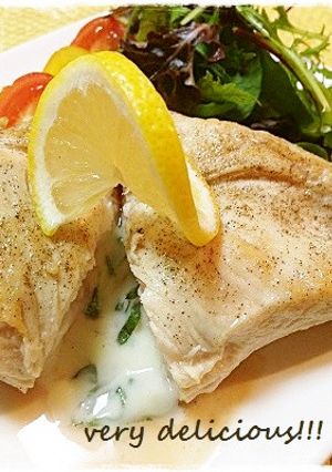 ✿へるし～チーズin鶏むね肉レモン風味✿-レシピのメイン写真