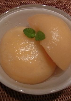 絶品！桃のコンポート（お水は入れません）-レシピのメイン写真