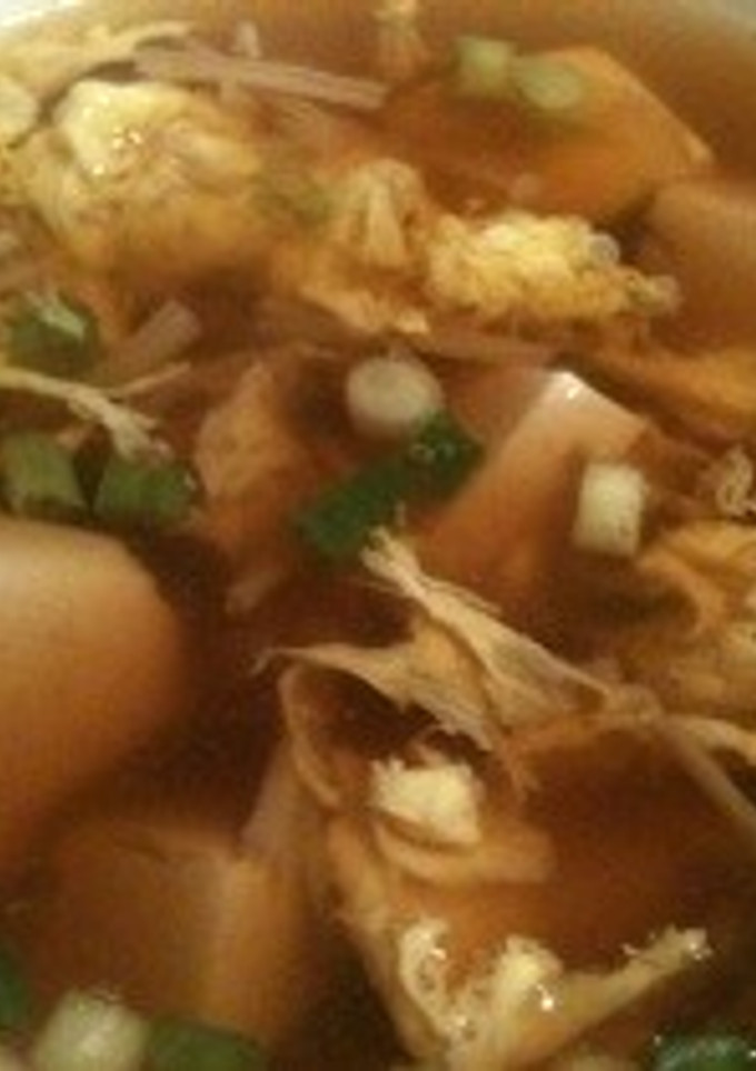 えのきと豆腐と溶き卵のお吸い物-レシピのメイン写真