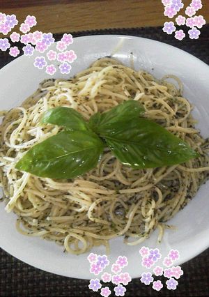 簡単パスタ♪ジェノベーゼ-レシピのメイン写真