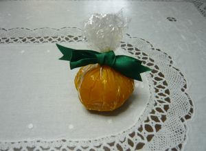 かぼちゃのさわやか茶巾しぼり-レシピのメイン写真