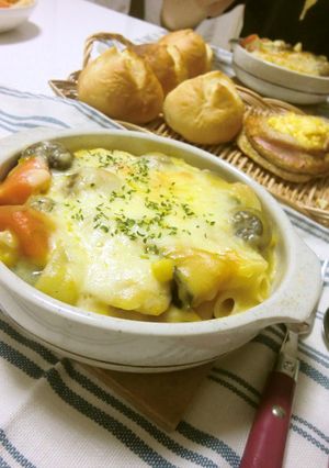 リメイク!!即席っっマカロニグラタン＊-レシピのメイン写真