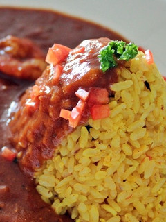 カレー専用ターメリックトマトライス。-レシピのメイン写真