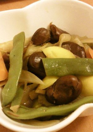 しょうゆ豆とお野菜煮☆-レシピのメイン写真