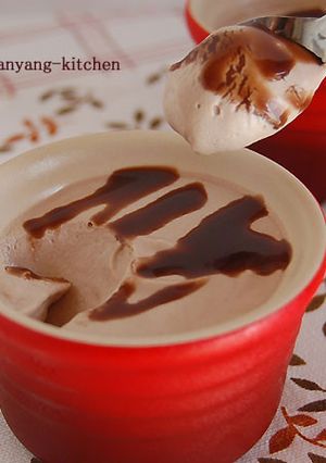 ミルキーチョコムース-レシピのメイン写真