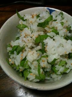 大葉ごはん-レシピのメイン写真