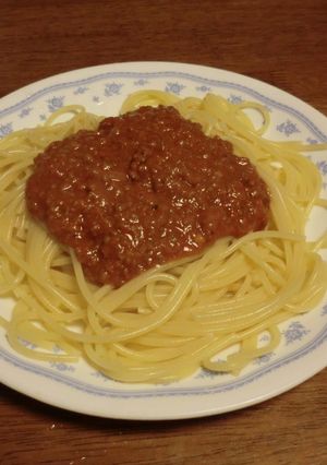 トマトたっぷりミートソース-レシピのメイン写真