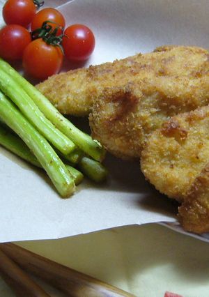 ヘルシーチキン☆サクサク焼き-レシピのメイン写真