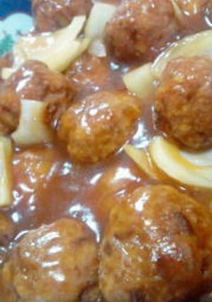 簡単おいしい★我が家の肉団子の甘酢あん-レシピのメイン写真