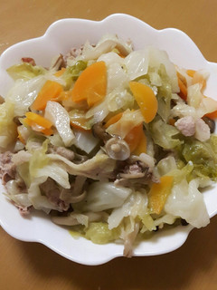 簡単!早い!豚とキャベツの重ね蒸し-レシピのメイン写真