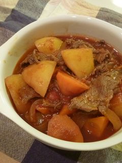 ☆肉じゃがのトマトソース煮☆-レシピのメイン写真