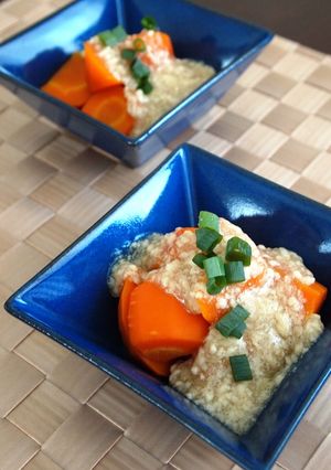 にんじんの鶏そぼろあん-レシピのメイン写真