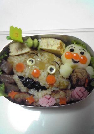 カレーパンマンのお弁当-レシピのメイン写真