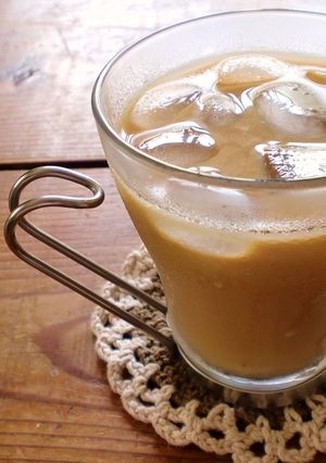 カロリーオフ*cafeなアイスカフェオレ-レシピのメイン写真
