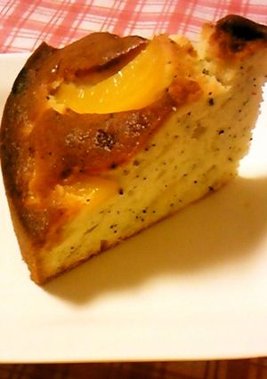 桃と紅茶のケーキ-レシピのメイン写真