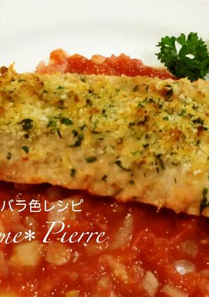 ルクエで＊カジキマグロの香草パン粉焼き-レシピのメイン写真