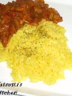 簡単❤カレーに合うターメリックライス✿-レシピのメイン写真