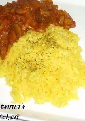 簡単❤カレーに合うターメリックライス✿-レシピのメイン写真