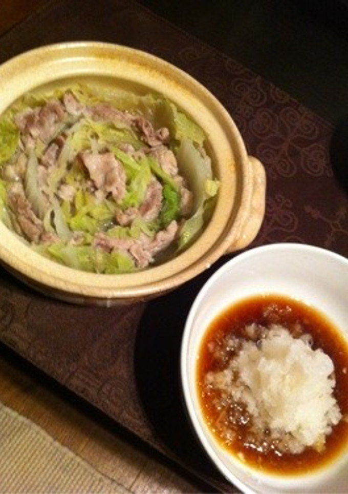 白菜と豚肉の蒸し鍋(^^)-レシピのメイン写真